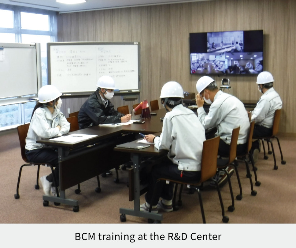BCM training at the R&D Center
