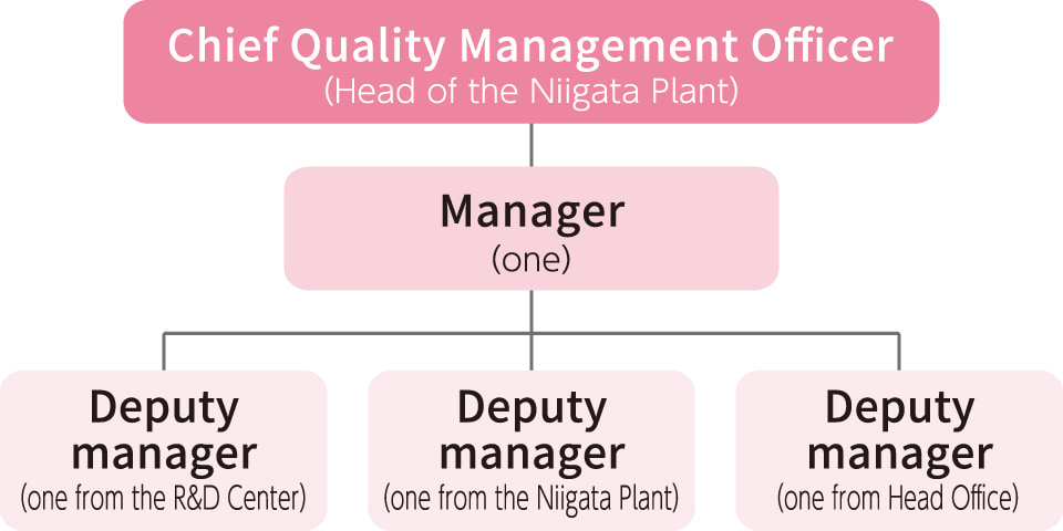 Quality Management System Schematic