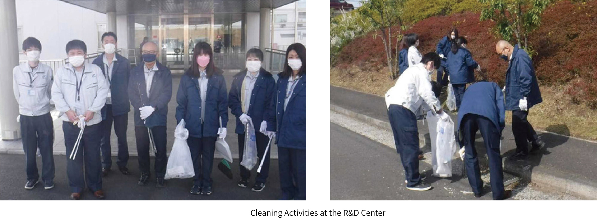 Cleaning Activities at the R&D Center